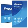 Iiyama LH7575UHS-B2AG displej Digital Signage Energetická třída (EEK2021): G (A - G) 189.3 cm 75 palec 3840 x 2160 Pixel 24/7