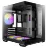 Antec 0-761345-10217-9 mini tower PC skříň černá 3 předinstalované ventilátory, boční okno