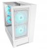 Cougar CGR-2WA3W-RGB midi tower PC skříň bílá 2 předinstalované ventilátory, boční okno, integrované osvětlení