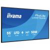 Iiyama LH5575UHS-B2AG displej Digital Signage Energetická třída (EEK2021): G (A - G) 139 cm 54.6 palec 3840 x 2160 Pixel 24/7
