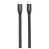 Renkforce USB kabel USB 2.0 USB-C ® zástrčka, USB-C ® zástrčka 1.00 m černá S magnetickým vinutím RF-6871988