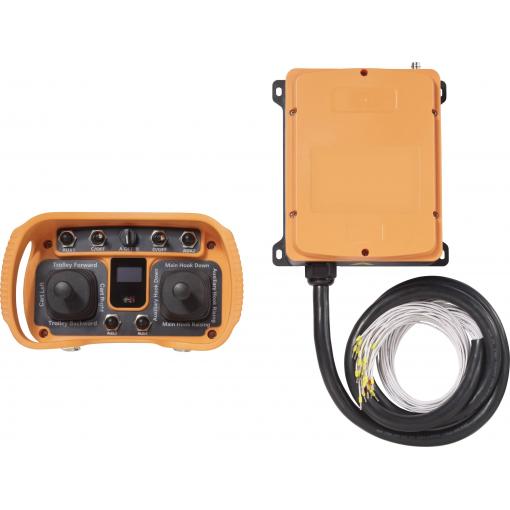 TRU COMPONENTS TC-13502024 Průmyslové dálkové ovládání, s joystickem, 12 - 24 V 1 ks
