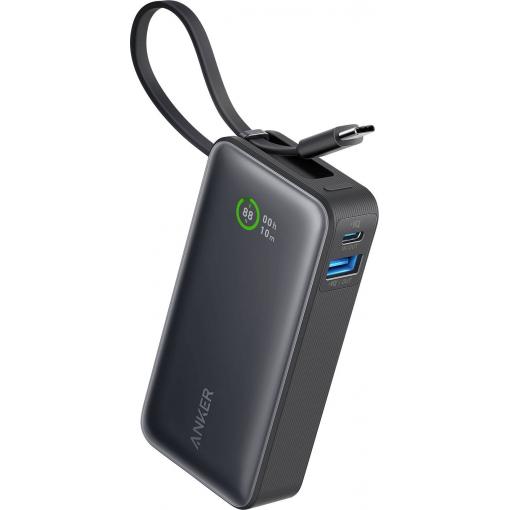 Anker A1259G11 powerbanka lithiová, 10000 mAh, Rychlé nabíjení, USB-C®, USB-A, černá