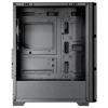 Chieftec AS-02B-TG-OP midi tower PC skříň černá 1 předinstalovaný ventilátor, boční okno