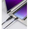 Renkforce USB adaptér [1x USB-A konektor - 1x USB-C® zásuvka] USB 3.2 Type A/C Charging Adapter, PD36W, 10 Gbps LED displej s nabíjením (napětí/proud/výkon)