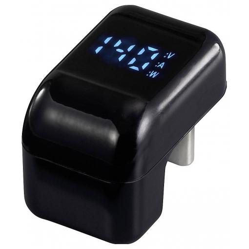 Renkforce USB3® adaptér [1x USB-C® zástrčka - 1x USB-C® zásuvka] USB4® U-Type Charging Adapter, 8K, 140W, 40 Gbps LED displej s nabíjením (napětí/proud/výkon),