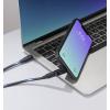 Renkforce USB3® adaptér [1x USB-C® zástrčka - 1x USB-C® zásuvka] USB4® L-Type Male to Female Charging Adapter, 8K, 140W, 40 Gpbs LED displej s nabíjením