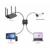 SpeaKa Professional SP-13677768 SP-GNS-240 splitter 2 porty 1 GBit/s USB napájení