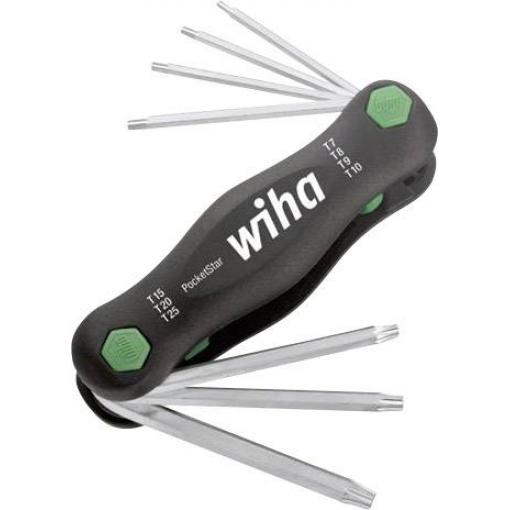Wiha 363P8 klein 7tlg TORX sada klíčů T 7, T 8, T 9, T 10, T 15, T 20, T 25 7dílná