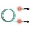 Easylan LSD32200075 optické vlákno optické vlákno kabel 7.50 m tyrkysová 50/125 µ Multimode OM3