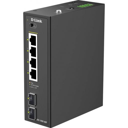 D-Link DIS-100G-06P DIS-100G-06P síťový switch 12 GBit/s