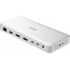 D-Link USB-C® dokovací stanice DUF-901/E Podporuje rozlišení 8K při frekvenci 30 Hz (1x) / 4K při 30 Hz (2x), vč. zámku Kensington