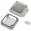 TRU COMPONENTS 6U07090906639 TC-13865260 Průmyslová skříň 121.5 x 91.5 x 60 polykarbonát světle šedá, transparentní 1 ks