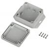 TRU COMPONENTS 6U07090905619 TC-13865240 Průmyslová skříň 121.5 x 90 x 45 polykarbonát světle šedá 1 ks