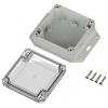 TRU COMPONENTS 6U07090905639 TC-13865244 Průmyslová skříň 121.5 x 91.5 x 45 polykarbonát světle šedá, transparentní 1 ks