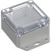 TRU COMPONENTS 6U07080805639 TC-13865228 Průmyslová skříň 106.5 x 76.5 x 45 polykarbonát světle šedá 1 ks