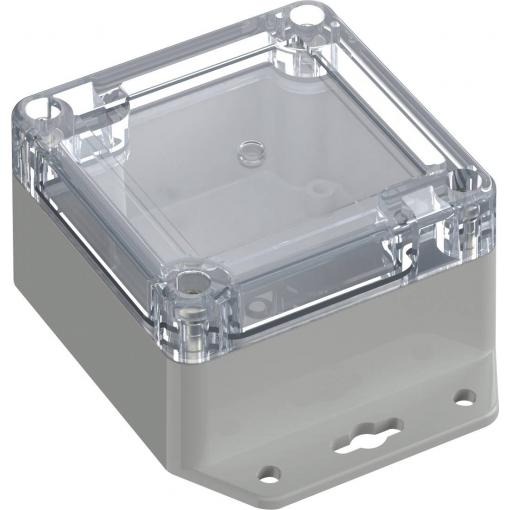 TRU COMPONENTS 6U07080805639 TC-13865228 Průmyslová skříň 106.5 x 76.5 x 45 polykarbonát světle šedá 1 ks