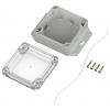 TRU COMPONENTS 6U07090905737 TC-13865236 Průmyslová skříň 121.5 x 90 x 45 ABS-PC světle šedá, transparentní 1 ks