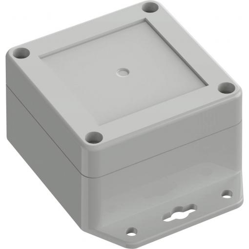 TRU COMPONENTS 6U07080805517 TC-13865216 Průmyslová skříň 106.5 x 76.5 x 45 ABS světle šedá 1 ks