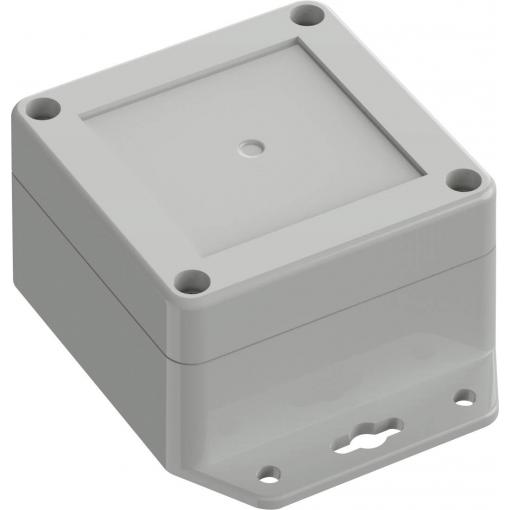 TRU COMPONENTS 6U07080805619 TC-13865224 Průmyslová skříň 106.5 x 76.5 x 45 polykarbonát světle šedá 1 ks