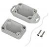TRU COMPONENTS 6U07060403517 TC-13865200 Průmyslová skříň 87.8 x 40 x 30 ABS světle šedá 1 ks