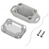 TRU COMPONENTS 6U07060403737 TC-13865204 Průmyslová skříň 87.8 x 40 x 30 ABS-PC světle šedá, transparentní 1 ks
