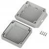 TRU COMPONENTS 6U07121206619 TC-13865320 Průmyslová skříň 151.4 x 121.4 x 60 polykarbonát světle šedá 1 ks