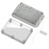 TRU COMPONENTS 6U07211406737 TC-13865332 Průmyslová skříň 243.5 x 141.5 x 60.1 ABS-PC světle šedá, transparentní 1 ks