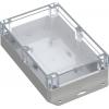 TRU COMPONENTS 6U07211406737 TC-13865332 Průmyslová skříň 243.5 x 141.5 x 60.1 ABS-PC světle šedá, transparentní 1 ks