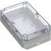 TRU COMPONENTS 6U07211406639 TC-13865340 Průmyslová skříň 243.5 x 141.5 x 60.1 polykarbonát světle šedá, transparentní 1 ks
