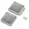 TRU COMPONENTS 6U07111106517 TC-13865280 Průmyslová skříň 136.5 x 106.5 x 60.1 ABS světle šedá 1 ks