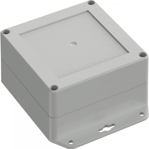 TRU COMPONENTS 6U07111106517 TC-13865280 Průmyslová skříň 136.5 x 106.5 x 60.1 ABS světle šedá 1 ks