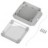 TRU COMPONENTS 6U07121205737 TC-13865300 Průmyslová skříň 151.4 x 121.4 x 45 ABS-PC transparentní, světle šedá 1 ks