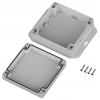 TRU COMPONENTS 6U07121205619 TC-13865304 Průmyslová skříň 151.4 x 121.4 x 45 polykarbonát světle šedá 1 ks