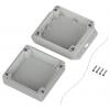 TRU COMPONENTS 6U07121206517 TC-13865312 Průmyslová skříň 151.4 x 121.4 x 60 ABS světle šedá 1 ks