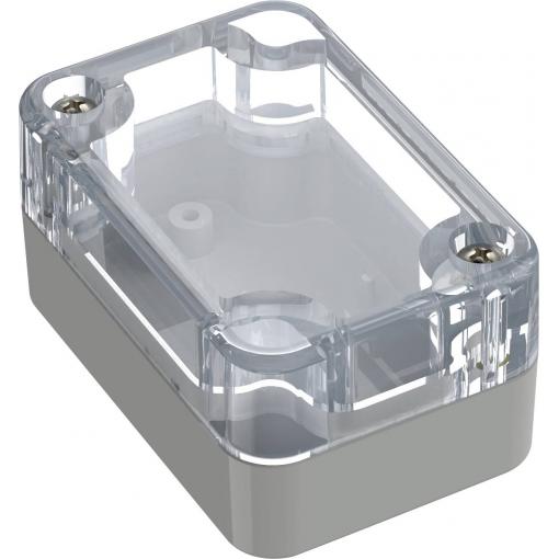 TRU COMPONENTS 6U07060403437 TC-13865036 Průmyslová skříň 60 x 40 x 30 ABS-PC světle šedá 1 ks