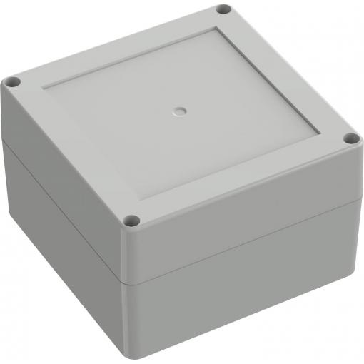 TRU COMPONENTS 6U07121208017 TC-13865112 Průmyslová skříň 119.9 x 119.9 x 75 ABS světle šedá 1 ks