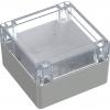 TRU COMPONENTS 6U07121208437 TC-13865116 Průmyslová skříň 119.9 x 119.9 x 75 ABS, polykarbonát světle šedá, transparentní 1 ks