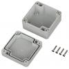 TRU COMPONENTS 6U07080804119 TC-13865056 Průmyslová skříň 75 x 75 x 45 polykarbonát světle šedá 1 ks