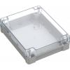 TRU COMPONENTS 6U07241906437 TC-13865188 Průmyslová skříň 240 x 191.3 x 61.7 ABS-PC světle šedá, transparentní 1 ks