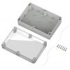 TRU COMPONENTS 6U07211408437 TC-13865164 Průmyslová skříň 209.7 x 139.8 x 75 ABS, polykarbonát světle šedá, transparentní 1 ks