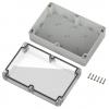 TRU COMPONENTS 6U07211408139 TC-13865172 Průmyslová skříň 209.7 x 139.8 x 75 polykarbonát světle šedá, transparentní 1 ks