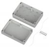 TRU COMPONENTS 6U07211408017 TC-13865160 Průmyslová skříň 209.7 x 139.8 x 75 ABS světle šedá 1 ks