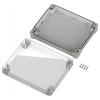 TRU COMPONENTS 6U07241906139 TC-13865196 Průmyslová skříň 240 x 191.3 x 61.7 polykarbonát světle šedá, transparentní 1 ks