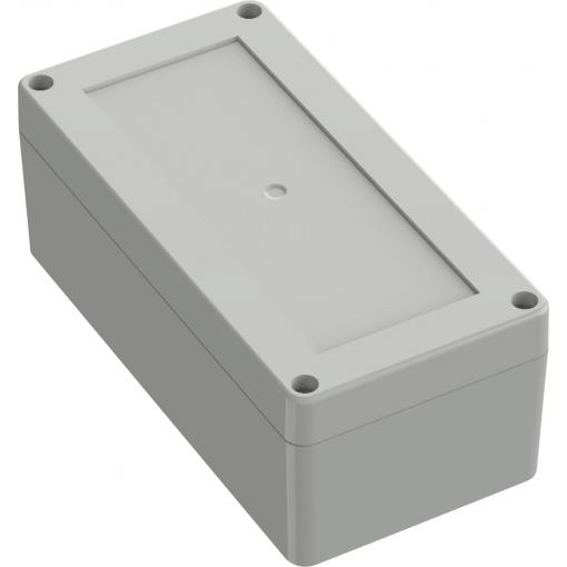 TRU COMPONENTS 6U07160806119 TC-13865136 Průmyslová skříň 160 x 80 x 60 polykarbonát světle šedá 1 ks