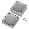 TRU COMPONENTS 6U07121208119 TC-13865120 Průmyslová skříň 119.9 x 119.9 x 75 polykarbonát světle šedá 1 ks
