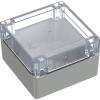 TRU COMPONENTS 6U07121208139 TC-13865124 Průmyslová skříň 119.9 x 119.9 x 75 polykarbonát světle šedá, transparentní 1 ks