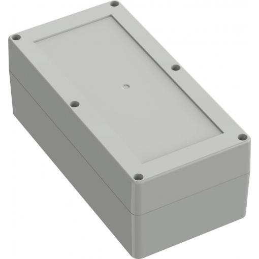 TRU COMPONENTS 6U07201008119 TC-13865152 Průmyslová skříň 200 x 100 x 75 polykarbonát světle šedá 1 ks