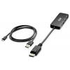 club3D CSV-7330 DisplayPort / Micro USB	 / HDMI adaptér [2x zástrčka DisplayPort, Micro USB - 3x HDMI zásuvka] černá 14 cm