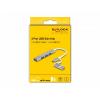 Delock 64214 USB Hub 4 porty USB-A USB 3.2 Gen1 5 GBit/s s konektorem USB C stříbrná 64214